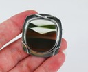 royal imperial jasper sterling silver brooch