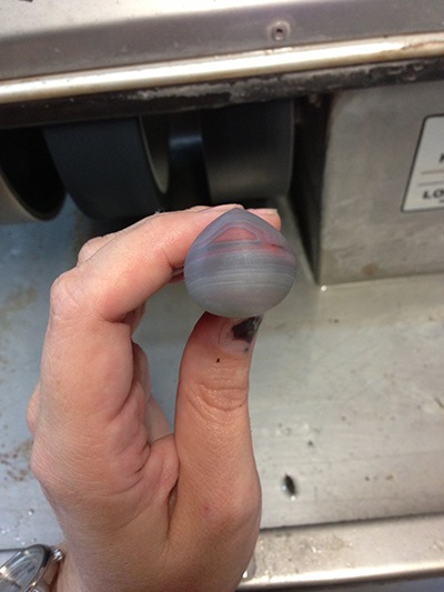 cabochon domed and shaped